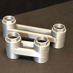 Rail_Linked_singel_risers.jpeg STL-Datei Murmelbahn Kompatibel Verbundene einzelne Steigrohre 2 kostenlos・3D-druckbare Vorlage zum herunterladen