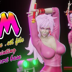 Copertina-Youtube.jpg STL file Jem and the Holograms - 1to10 STL file・3D printing model to download