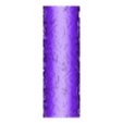 damaskEMBOSS.stl Damask texture roller