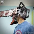 335905015_1378190156367607_5338397172010804425_n.jpg Chainsaw Man Helmet - Denji Cosplay
