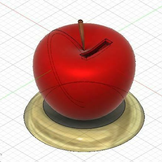 23d.JPG Alcancía de manzana / moneybox of apple