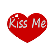 2019-02-17_172111.png Heart Plate Symbol " Kiss Me ! "