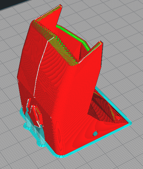 Air-Duct-Orientation.png Descargar archivo GCODE gratis Cabezal de impresión Push Pull Airflow - Voxelab Aquila • Diseño para la impresora 3D, mwan