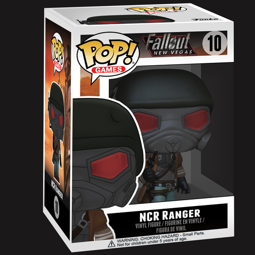 🦸 NCR Ranger Funko Pop・ 3D File for ・Cults
