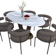 V1.jpg Ovel Shape Dining table