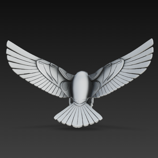 🦅 Metal Hawk SilverHawks – Retro Cyborg Bird STL・Free STL File for 3D ...
