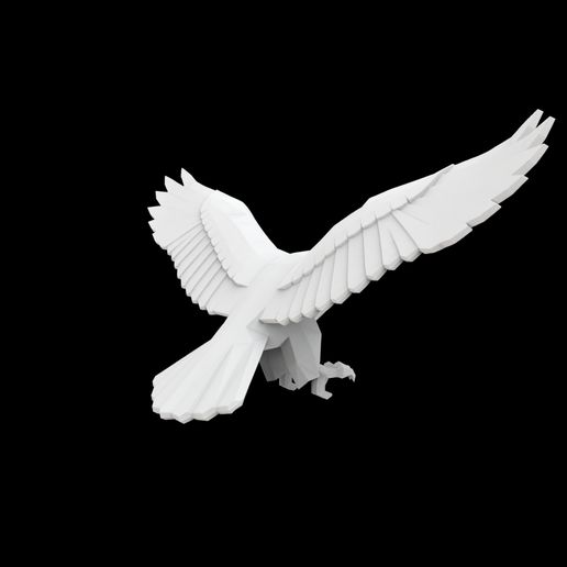🦅 Hawk Eagle 3D Print Model・ 3D File for 3D printing・Cults