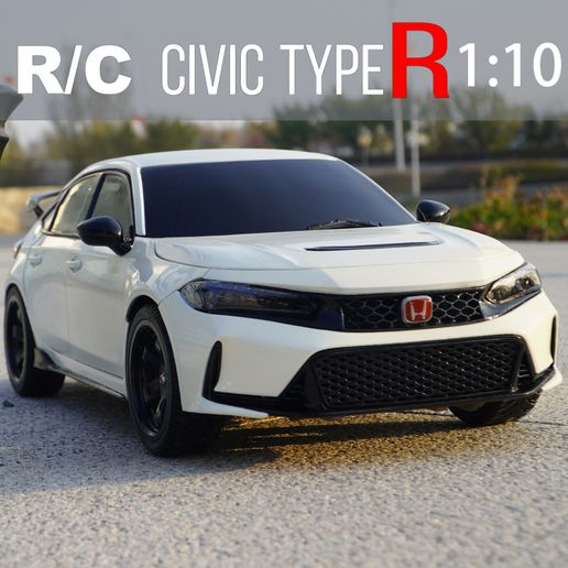 Civic Type R FL5 (2023+) 1/10 Scale RC Car Body