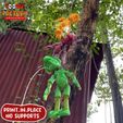 2d NO SUPPORTS | STL file PRINT-IN-PLACE PINOCCHIO ARTICULATED・3D printable model to download