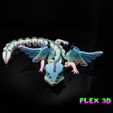 Dragon-1-Full-3.jpg Flex 3D Dragon One  (2 Versions - Foldable Wing & Wingless)