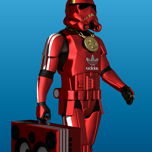 Stormtrooper Star Wars - 3D print model 3D model