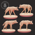 set_clay_logo.png Maned Wolf Miniatures Set
