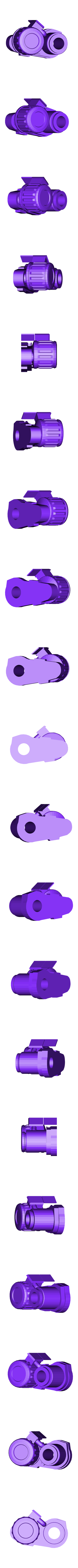 3DPrintedRailbike-BogieMotorBx2.stl Chasis de bicicleta de ferrocarril