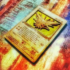 1.jpg Файл 3D Pokemon Zapdos (Elector) US & English (Lasert Cut)・Дизайн 3D принтера для загрузки