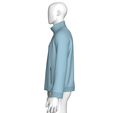 Men-Zip-Up-High-Neck-Jacket-With-Patch_9.png Men Zip-Up High Neck Jacket With Patch | Marvelous / Clo3d / obj / fbx