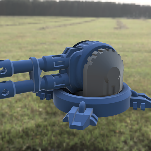 render.png Double tourelle de bureau (impression en place)