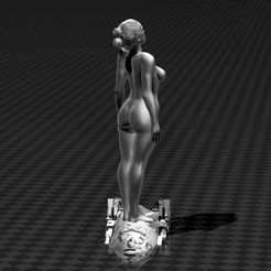 Rey_sky.jpg Бесплатный STL файл Рей Скайуокер (скан фильма)・Модель для загрузки и 3D-печати