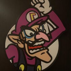 Badge Waluigi