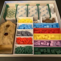 20200217_112354575_iOS.jpg Free STL file Wingspan Insert -- Sleeved Cards・3D printer model to download