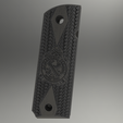 4.png COLT 1911 BASIC GRIPS WITH PATTERN AND SPRINGFIELD LOGO