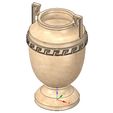 Amphore08-14.jpg amphora greek cup vessel vase v08 for 3d print and cnc