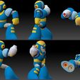 flash_man_3d_print_turnaround.jpg Mega Man 2: Flash Man