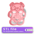 Bear-2-TE-AMO-san-valentines-cookie-cutter-2.png Bear 2 TE AMO - SAN VALENTINES DAY COOKIE CUTTER STL
