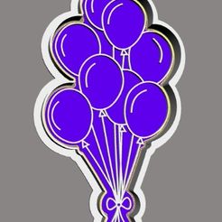 WhatsApp-Image-2022-04-02-at-4.55.07-PM.jpeg Download STL file BOUQUET OF BALLOONS • 3D printing template, FloR
