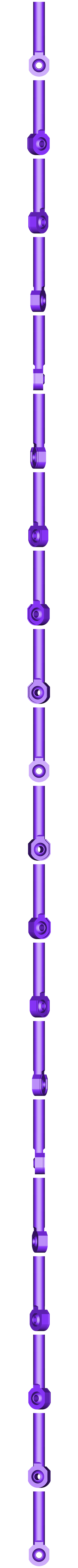 MRH-Link-Rod435-01ws.stl Main-Rotor-Head, for Helicopter, Fully Articulated Type