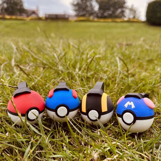 IMG_6085.jpeg Pacote de coleção de Pokébolas (4 bolas + Clips + 3MFs)