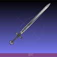 meshlab-2020-03-10-03-07-37-10.jpg Sword Art Online Alicization Alice Sword Printable Assembly