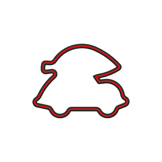 Car with Tree Cookie Cutter STL File - 4 inches