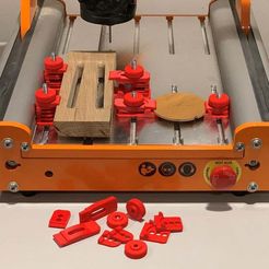20200318_221351662_iOS.jpg Free STL file Stepcraft / CNC stock fixture claws・3D print model to download