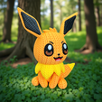 z6661019140948_999760a672fb900658650290c9187cd6.png Eevee - Knitted - Crochet - Multipart