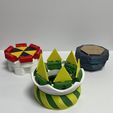 OPEN.jpg STL file Mechanical Flower Box・Design to download and 3D print