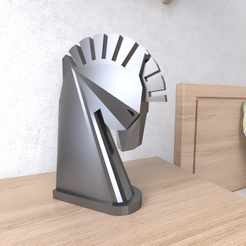 67.png Fichier STL Sculpture d'échecs pour chevaux・Modèle à télécharger et à imprimer en 3D
