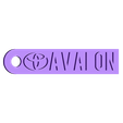 Avalon.stl Toyota Keychains ( A keychain for every model )