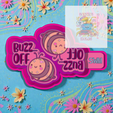 Cute-Cartoon-Bee-Vent-Clips-Mold-Housing-STL-File-Silicone-Mold.png Cute Cartoon Bee Set Mold Housing