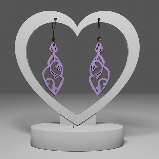Abstract earrings
