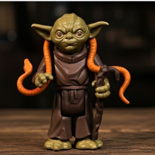 screenshot.7420.jpg Star Wars – Master Yoda – Action Figure 3.75" Kenner style.+Free 3D scan