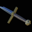 longsword-1.png Archivo 3D 3x Longsword nuevo / ligeramente roto / muy roto・Modelo imprimible en 3D para descargar