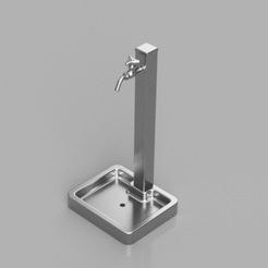 002.jpg STL-Datei 1/24Maßstab Außenwasserhahn・3D-Druckvorlage zum Herunterladen