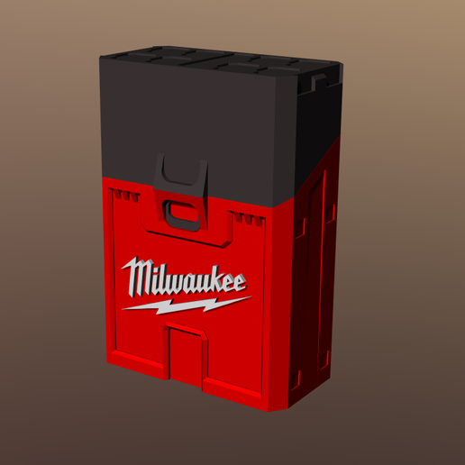 🚬 Milwaukee Cigarette Case・ STP File for 3D printing・Cults