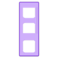 Hue_BuschReflex_1on3_V_VVV_Rev6.stl Philips Hue dimmer adapter Busch Jaeger