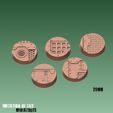 MINIATURES 3D file Industrial Bases・Design to download and 3D print