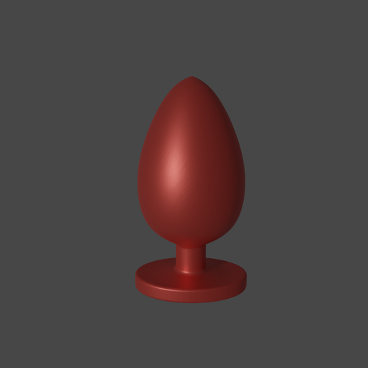 Anal Plug with 3D Print Stl File, Butt Plug, Sexs Toys, Funny Gift, Sexs  Toys For Couples, Sex Shop,Plug, Stl File 3D File for 3D printingCults
