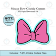 Etsy-Listing-Template-STL.png Mouse Bow Cookie Cutter | STL File