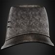 TarkusHelmetLateral.jpg Dark Souls Black Iron Tarkus Helmet for Cosplay