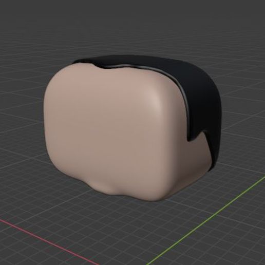 HAIR 60 CUSTOM POP 3D model