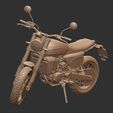 1-fantic_caballero_500_scrambler-3d.jpg Fantic Caballero 500 Scrambler – Retro Scrambler Motorcycle STL 3D Print Model
